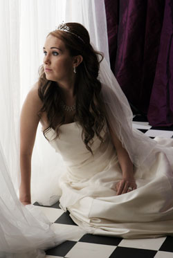 studio wedding photograph