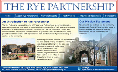 Rye Partnership website